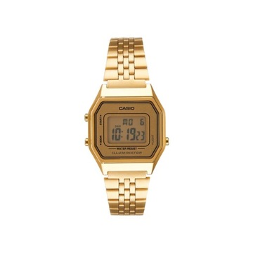 Złoty zegarek cyfrowy Casio Vintage C1554M00L-F12