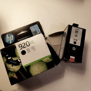Tusz HP 920 XL czarny nowy 