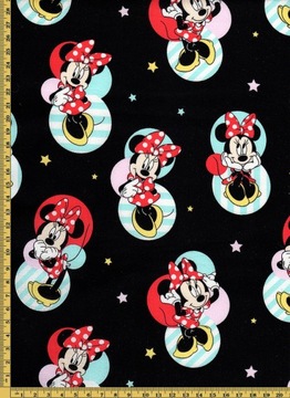 Tkanina bawełniana Disney Minnie 1,5m # 4808