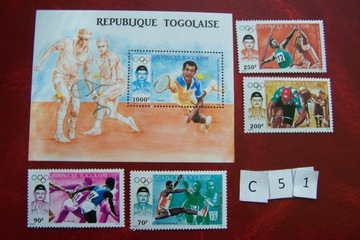 Togo 1988 MNH Olimpiada Seul WYBIERAJ