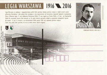 Cp 1743 - Legia Warszawa 1916/2016