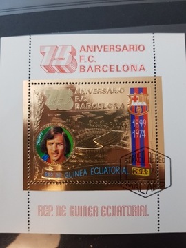 Rep. Guinee(FC Barcelona-Złoty-1974r.)-arkusz