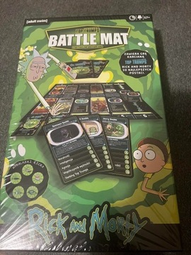 Rick i Morty Battle Mat gra Winning Moves TANIO