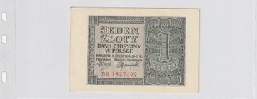 1 Złoty - 1941  - Seria BB