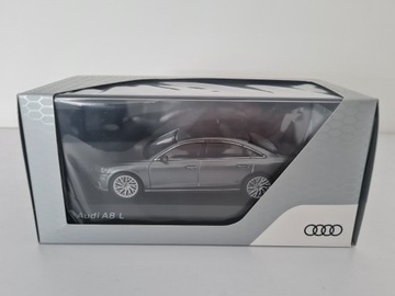 Modelik AUDI A8 LONG 1:43 Oryginał