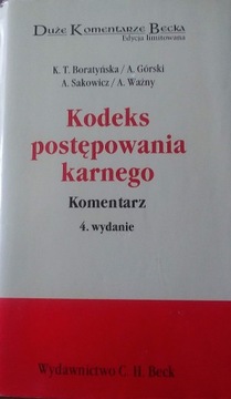 Kodeks Postępowania Karnego - Komentarz