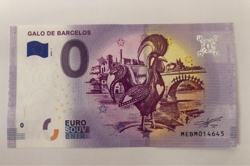 Galo de BARCELOS banknot kolekcjonerski 0 euro UNC