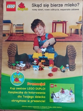 Plakat LEGO DUPLO duży. 