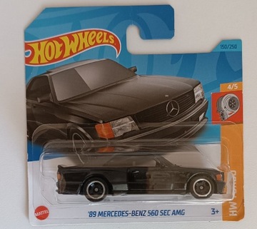 Hot wheels 89 Mercedes-Benz 560 SEC AMG