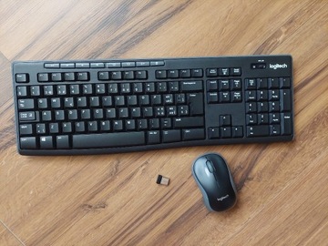 Zestaw Klawiatura LOGITECH  K270 + Myszka M185