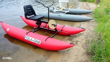 Rower wodny Pola-One jednoosobowy waterbike red