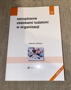 Zarządzanie zasobami ludzkimi w organizacji