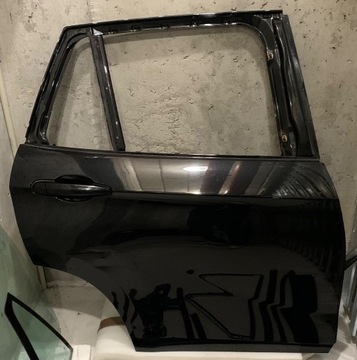 Drzwi prawe tył BMW X1 E84 czarne black saphire 