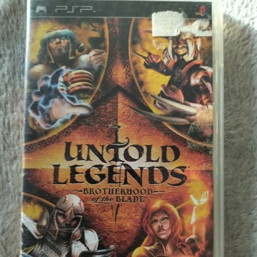 UNTOLD LEGENDS: BROTHERHOOD OF THE BLADE - PSP