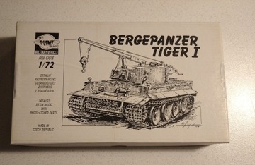 Model firmy Planet czołg Bergepanzer Tiger I