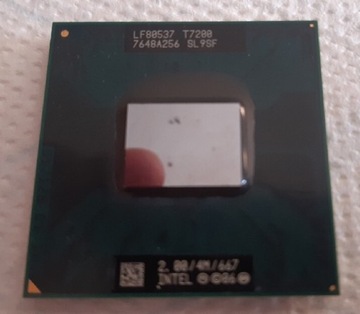 Intel Core2Duo C2D T7200 2.0Ghz SL9SF 667Mhz