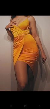 Suknia żółta