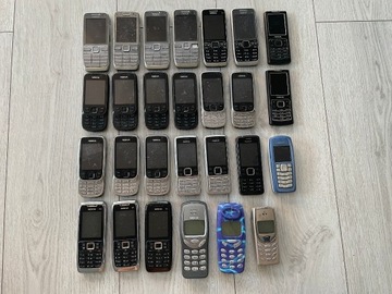 27 Sztuk Nokia E52 E51 6500c 6303c 6510 3310 3210.