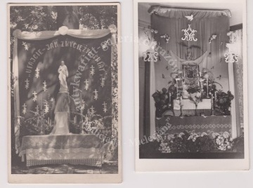 Dwa ołtarze mieleckie zdjęcia archiwalne