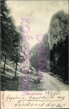 ZAKOPANE Tatry Dolina Kościeliska 1903