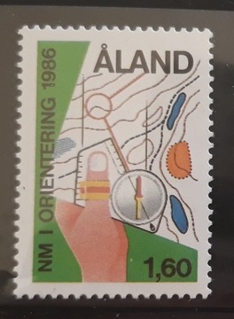 Znaczki czyste Wyspy Alandzkie  1986r Mi 15