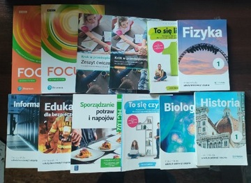 Podręczniki i szkoła branżowa kl1 komplet 