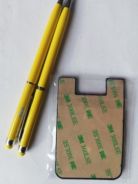 Długopisy Plush etui na kartę zestaw 