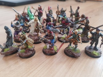 Zestaw 25 figurek - D&D, Warhammer