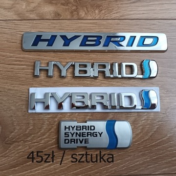 Toyota emblemat Hybrid yaris rav4 corolla avensis