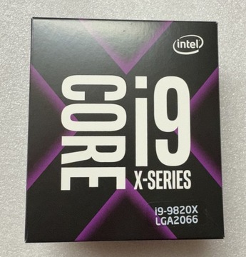 Intel i9-9820X 3,3 GHz, 10 rdzeni, 14 nm, LGA2066