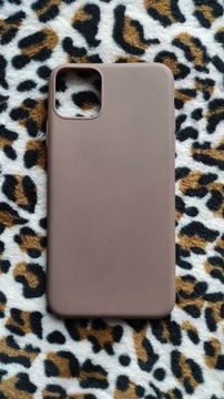 Case pokrowiec iPhone 11 pro max beżowy basic