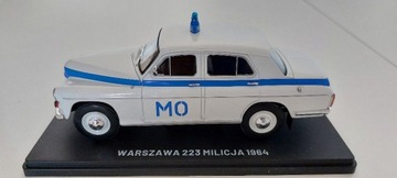 Warszawa 223 MO Milicja Kultowe samochody PRL