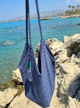 Torba tulipan handmade