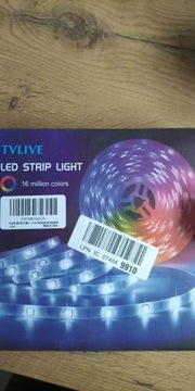 TVLIVE Taśma LED RGB, 20 m, Bluetooth RGB, taśma L