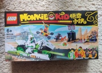 Lego Monkie Kid 80006 Motocykl Biały Smok