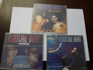 MUZYKA KLUBOWA - 3 CDs CULTURE BEAT ! TANIO !!!