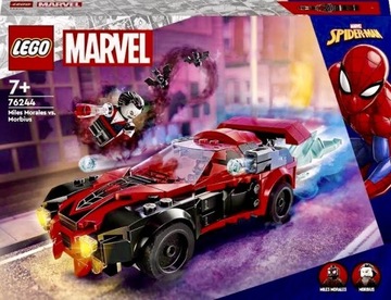 LEGO #76244 MARVEL Miles Morales vs Morbius NOWE! 