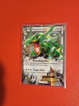 Karta Pokémon (Oryginalna) Rayquaza EX (75/108)