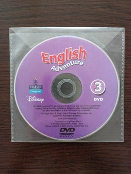 English Adventure 3 - Płyta DVD