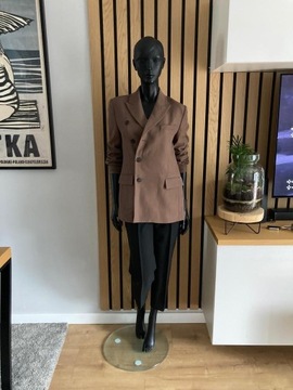 ZARA Wełniany dwurzędowy blazer Limited Edition XS