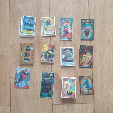 Kolekcjonerskie karty ninjago - duża ilość