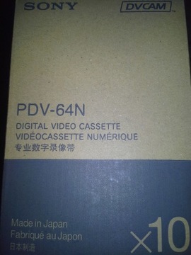 kaseta Sony dvcam 64 (PDV 64N)