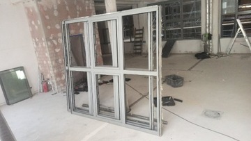 Okna używane  aluminiowe z demontażu w Niemczech