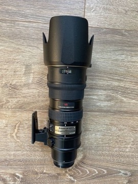 Idealny Nikon AF-S VR Nikkor 70-200 mm 2.8 G + fil