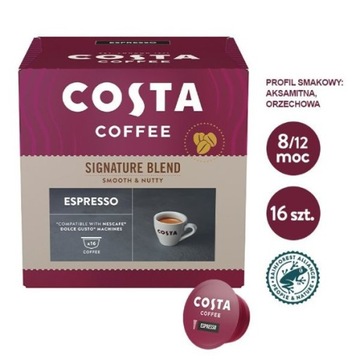 Kapsułki do Dolce Gusto Costa Coffee Espresso 16x