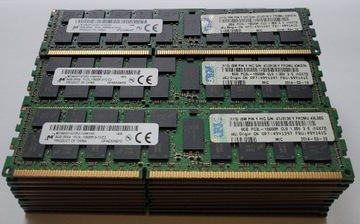 RAM 1x 8GB Micron ECC-R 2Rx4 PC3L-10600R CL9