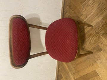 Krzesła drewniane z PRL SOLIDNE