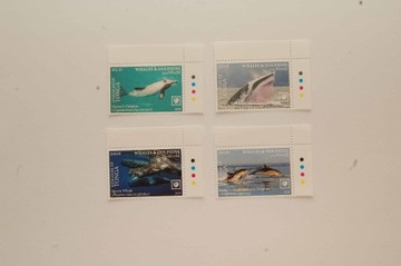 Tonga Sw 2295-98** delfiny i wieloryby
