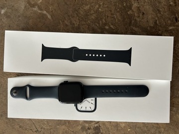 Smartwatch Apple Watch 7 GPS, 45mm, czarny