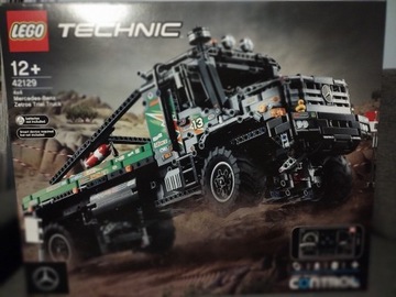 Lego Technic Ciężarówka Mercedes-Benz Zetros 42129